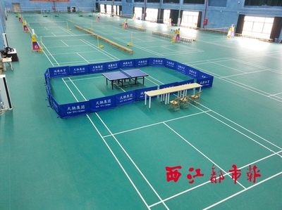增加市民健身场所 梧州市综合馆昨起开放营业